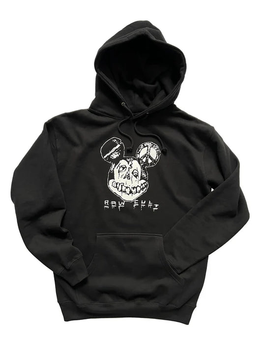 Raw Cult - Hell Rat Hoodie - Black