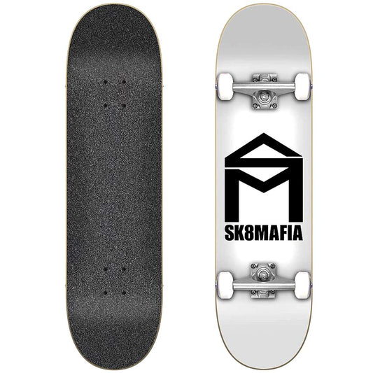 Sk8mafia - MICRO 6.0" House Logo White Complete