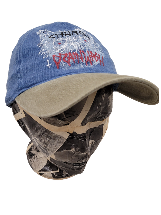 Drainwash - Cap - Kitty Punk Blue And Gray