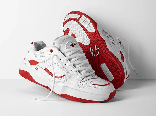éS - TJ ROGERS White/Red
