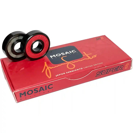 Mosaic - Super 1 Abec 7 Javier Sarmiento Black Red White