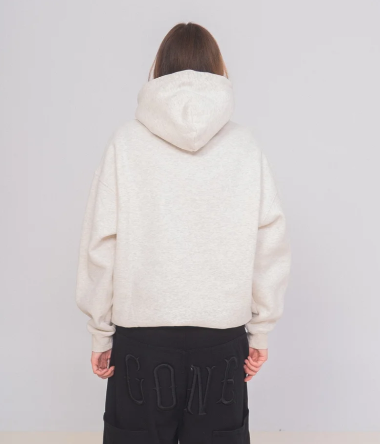Gone - Oat Grey Hoodie