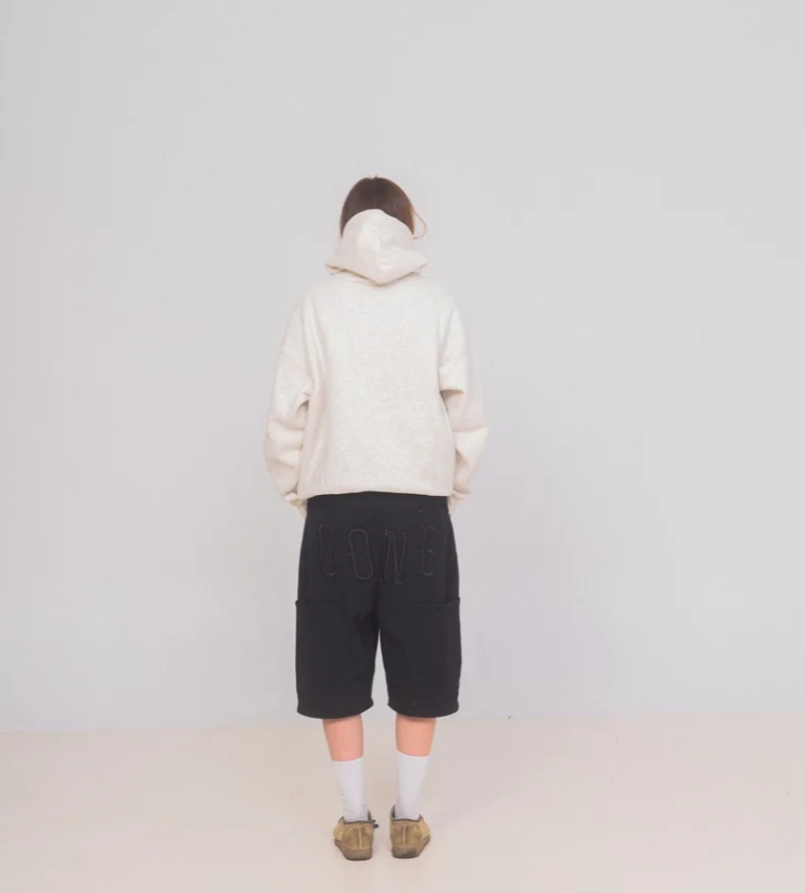 Gone - Oat Grey Hoodie