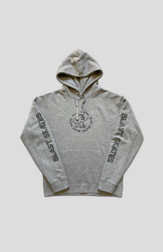 Blast - Stencil Logo Hoodie Gray