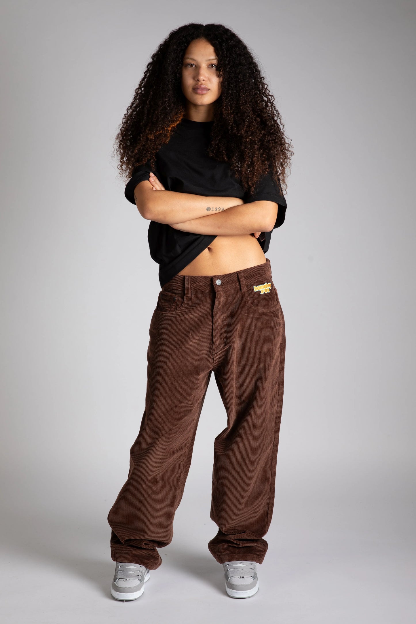 HOMEBOY - XTRA MONSTER CORD CHOCOLATE BROWN