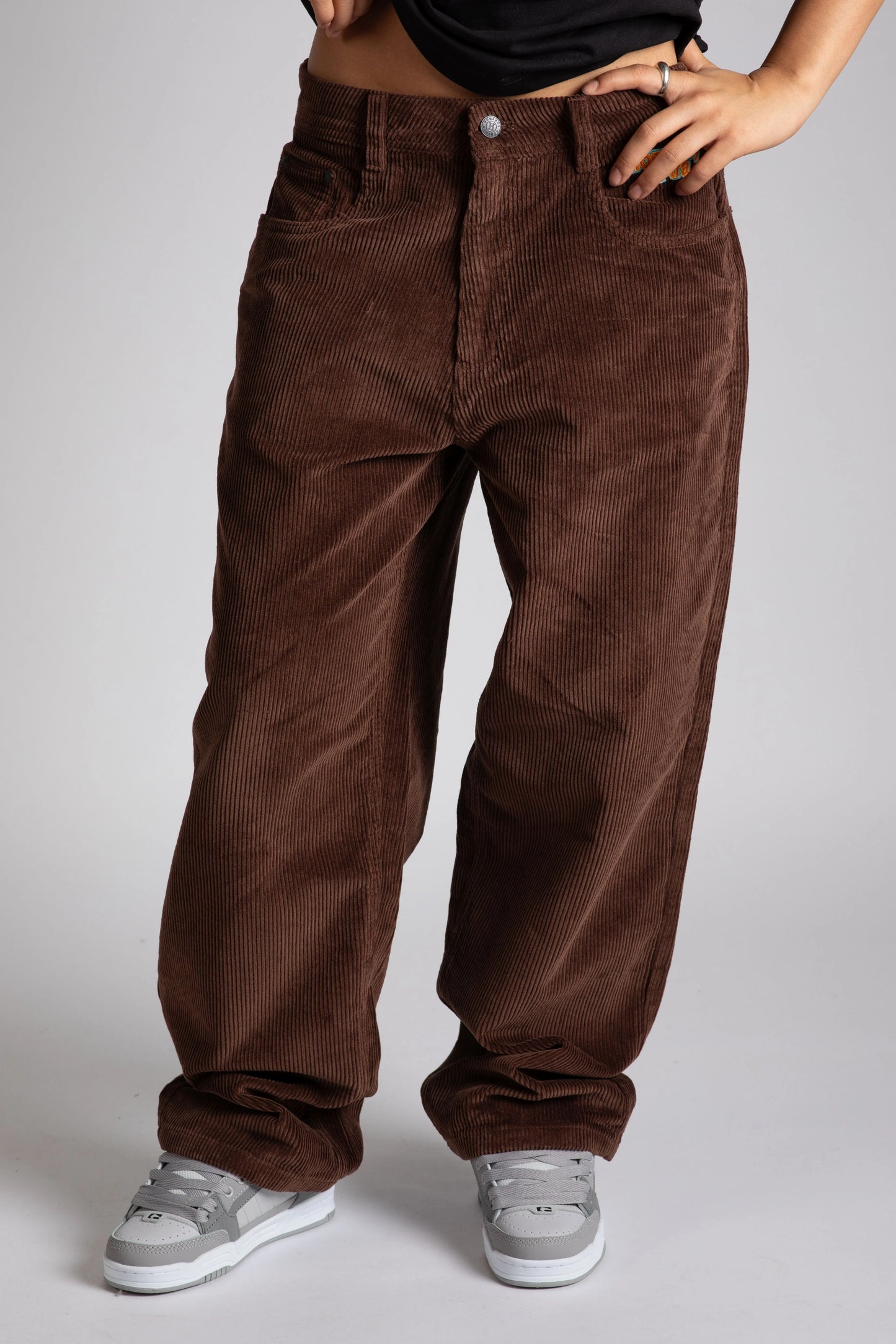 HOMEBOY - XTRA MONSTER CORD CHOCOLATE BROWN