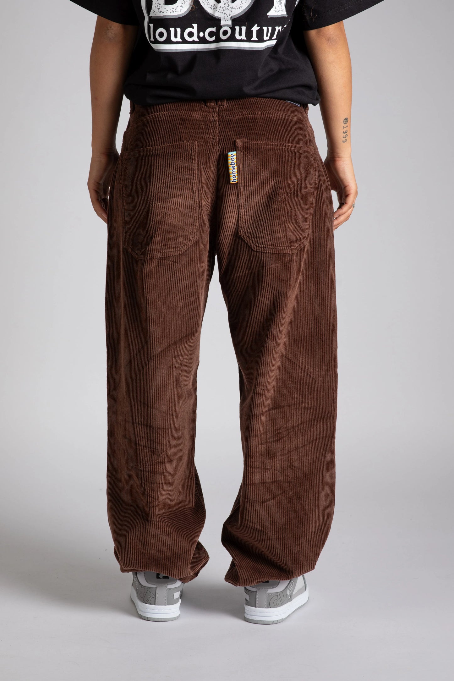 HOMEBOY - XTRA MONSTER CORD CHOCOLATE BROWN
